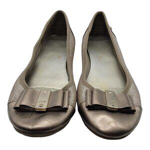 Anne Klein Sport Women's Flats Akaricia  Ballet Metallic 8.5